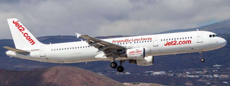 Самолёт Jet2 Airbus A321neo